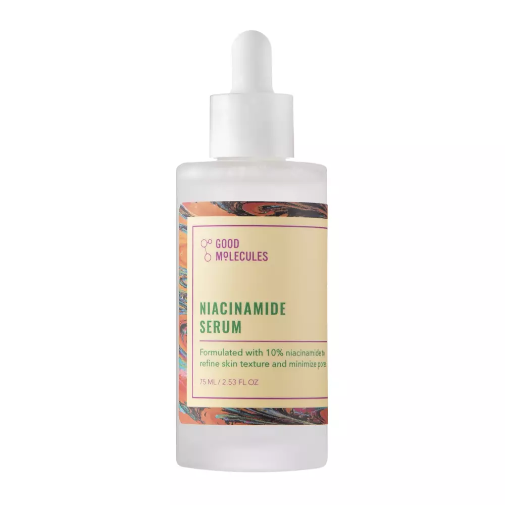 Good Molecules - Niacinamide Serum - Glättendes Serum zur Reduzierung der Porensichtbarkeit mit Niacinamid - 30 ml