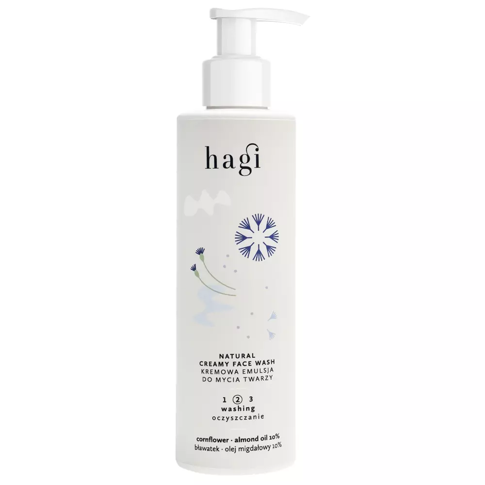 Hagi - Natural Creamy Face Wash - Cremige Emulsion zur Gesichtsreinigung - 200ml 