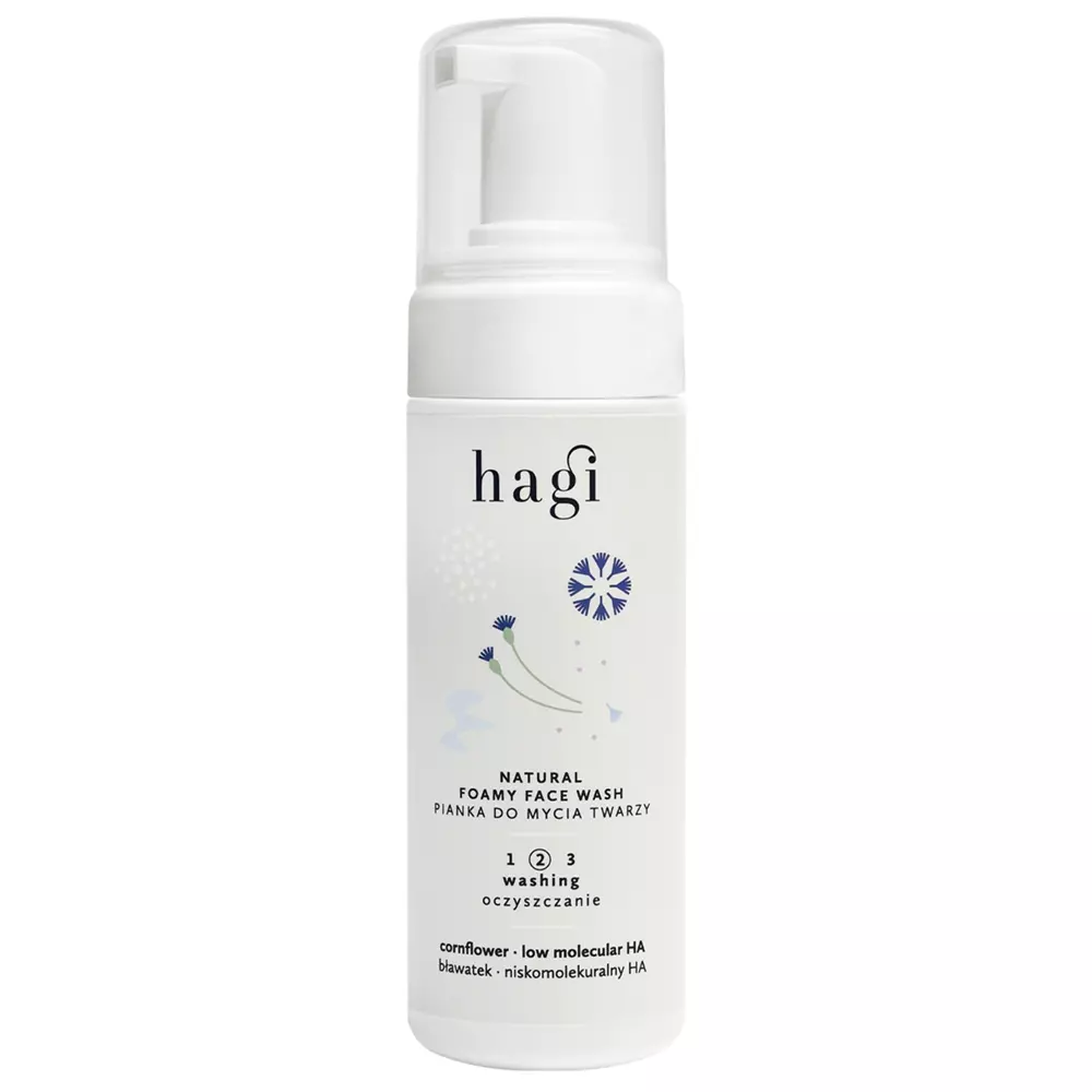 Hagi - Natural Foamy Face Wash - Schäumende Gesichtsreinigung - 150ml