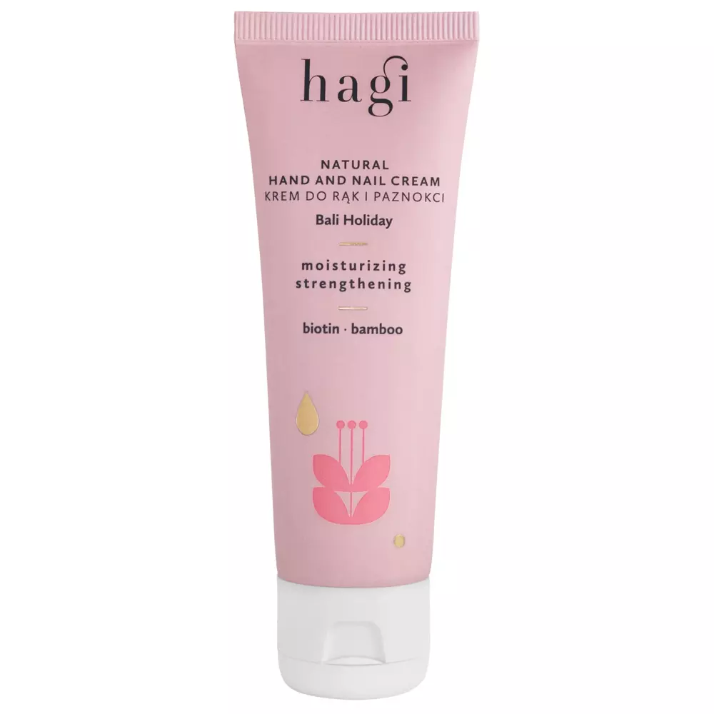 Hagi - Natural Hand and Nail Cream - Hand- und Nagelcreme - Urlaub auf Bali - 50ml