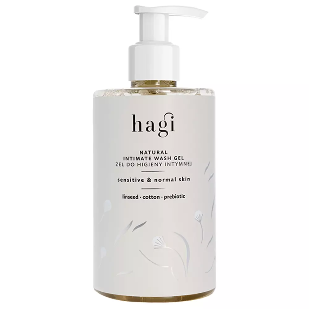 Hagi - Natürliches Intimpflege-Gel - Flachs-Baumwolle - 300ml