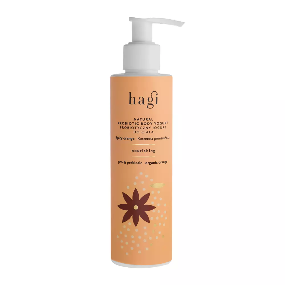 Hagi - Probiotischer Körperjoghurt - Würzige Orange - 200ml