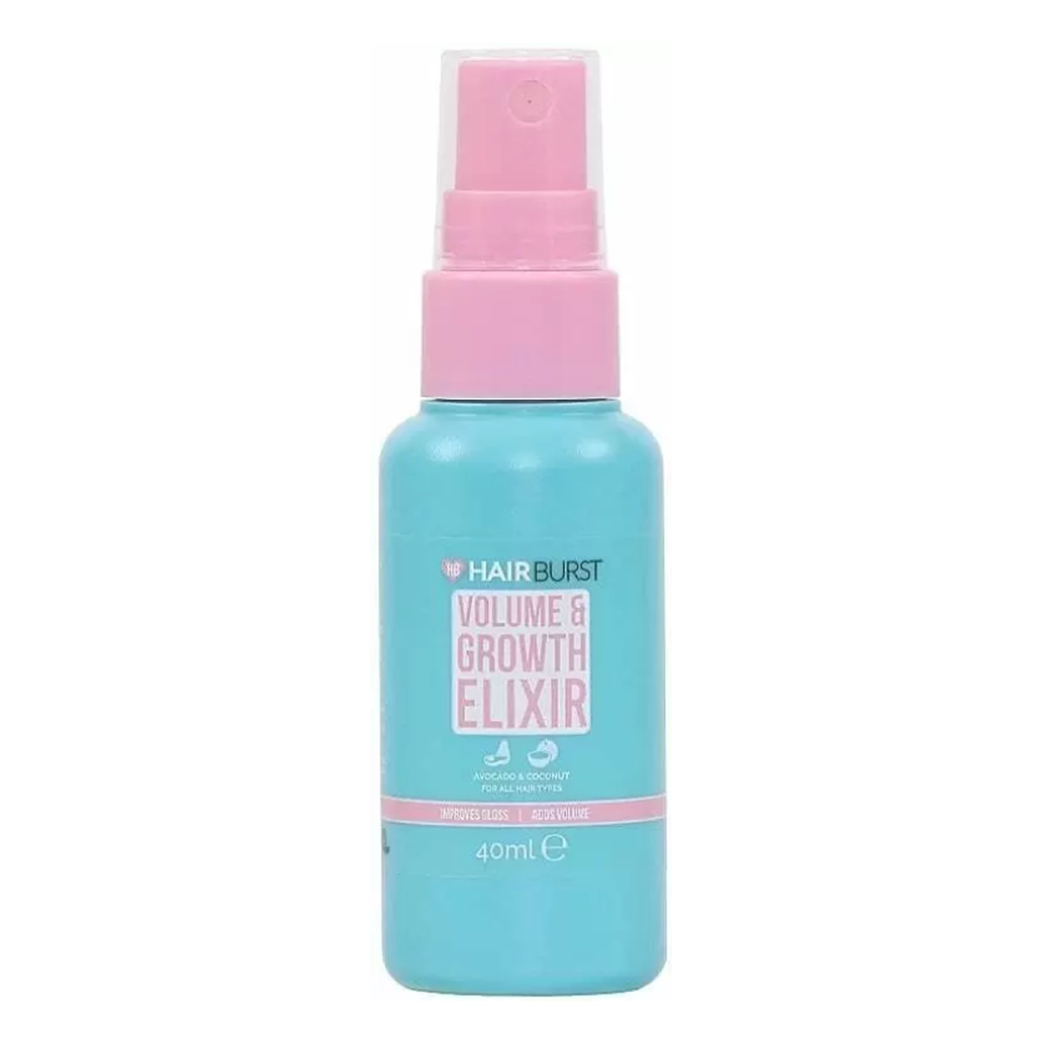 Hairburst - Elixir Volume & Growth Spray - Volumenspendendes und haarwachstumsförderndes Spray - Mini - 40ml