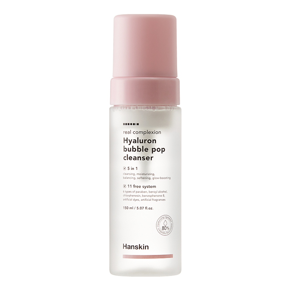 Hanskin - Real Complexion Hyaluron Bubble Pop Cleanser - Reinigender Gesichtsschaum - 150ml