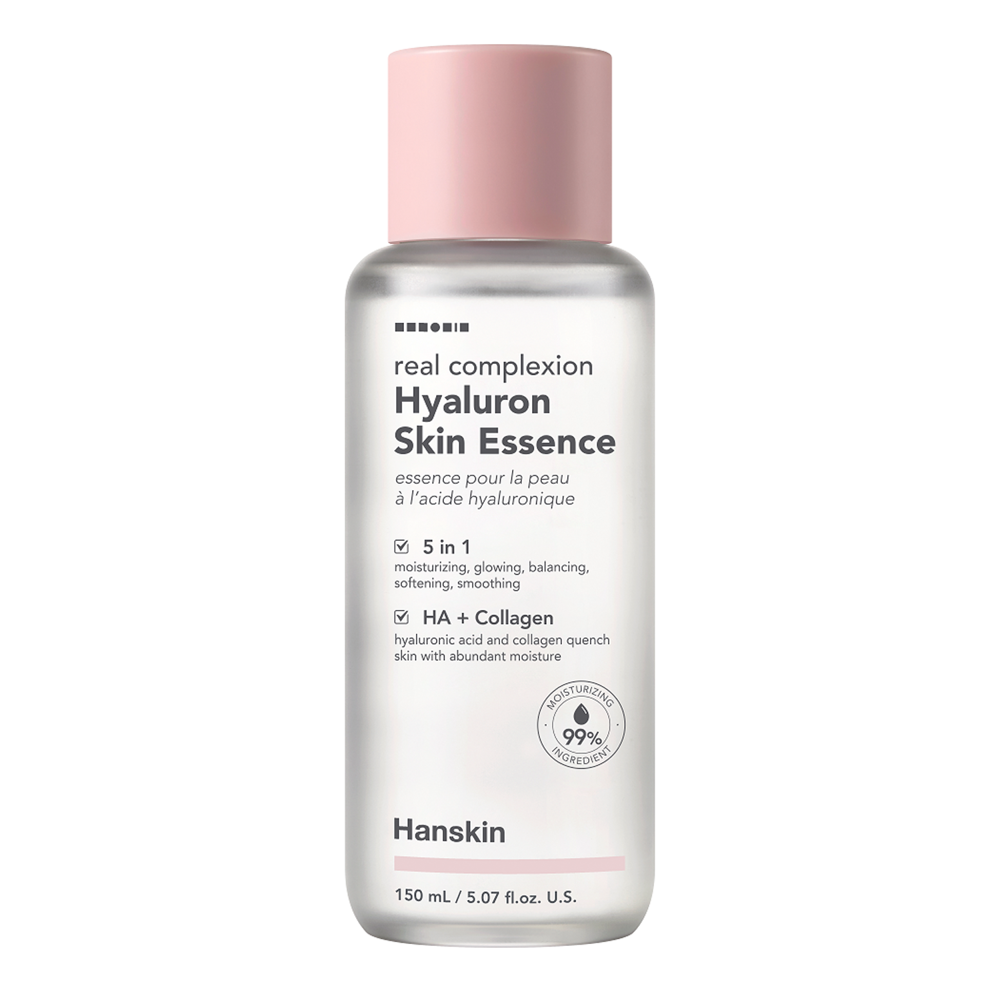 Hanskin - Real Complexion Hyaluron Skin Essence - Feuchtigkeitsspendende Gesichtsessenz - 150ml