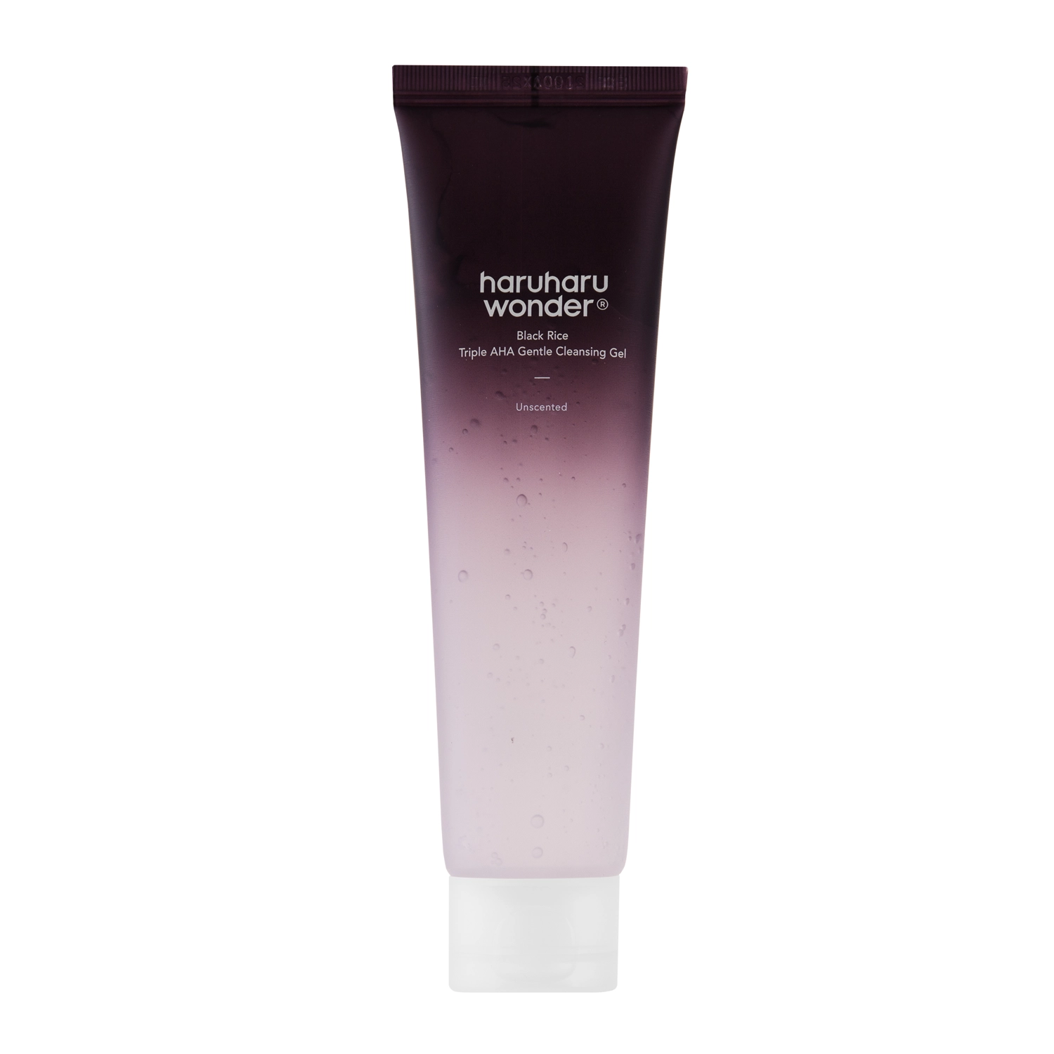 Haruharu Wonder - Black RiceTriple AHA Gentle Cleansing Gel - Exfoliating Facial Cleansing Gel mit AHA-Säuren - 100ml