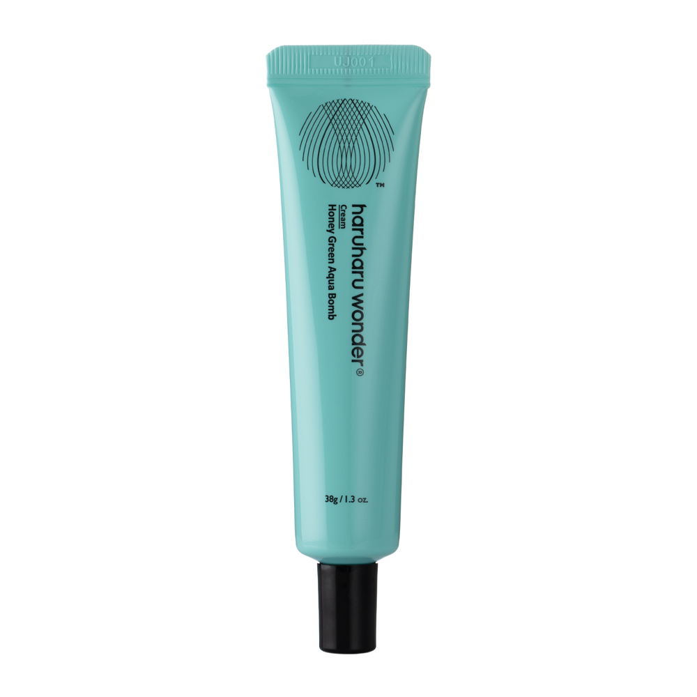 Haruharu Wonder - Honey Green Aqua Bomb Cream - Intensive feuchtigkeitsspendende Gesichtscreme - 38g