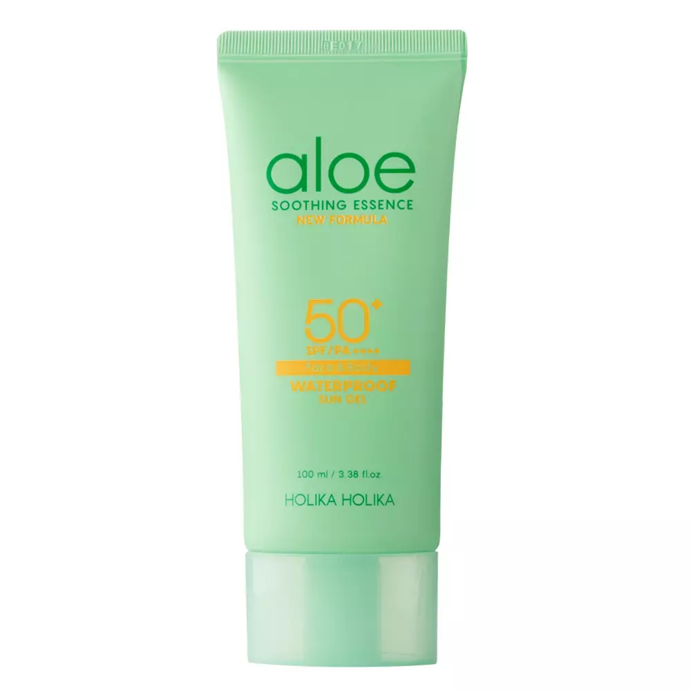 Holika Holika - Aloe Waterproof Sun Cream SPF50+/PA++++ - Beruhigende Creme mit Sonnenfilter - 100ml