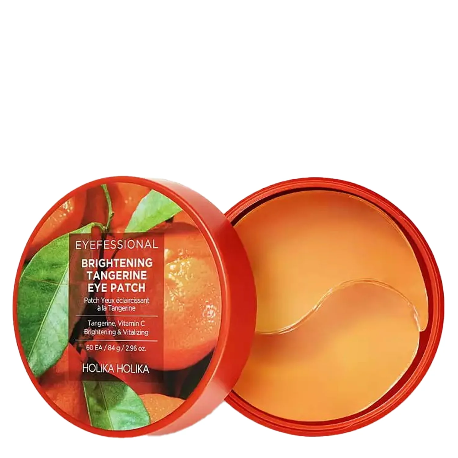 Holika Holika - Eyefessional Brightening Tangerine Eye Patch - Hydrogel-Augenpads - 60 Stk.