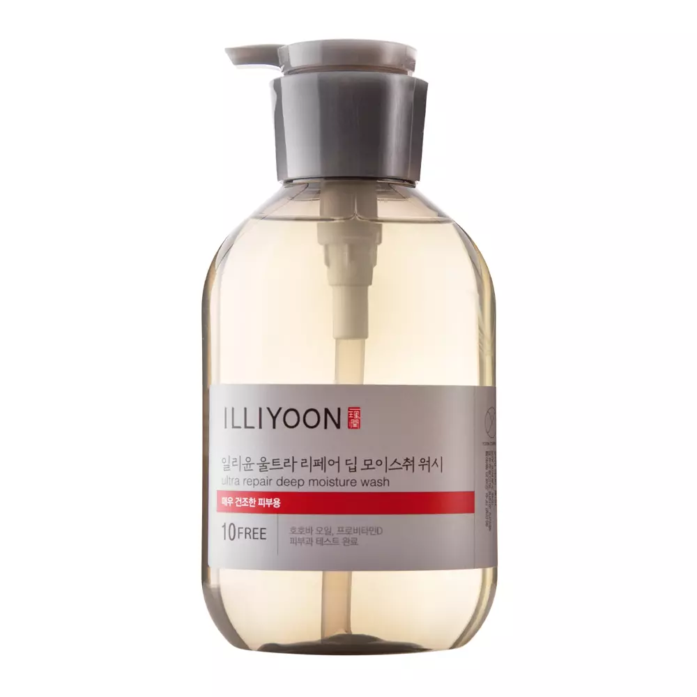 Illiyoon - Ultra Repair Deep Moisture Wash - feuchtigkeitsspendendes Körperwaschöl mit Panthenol - 500ml