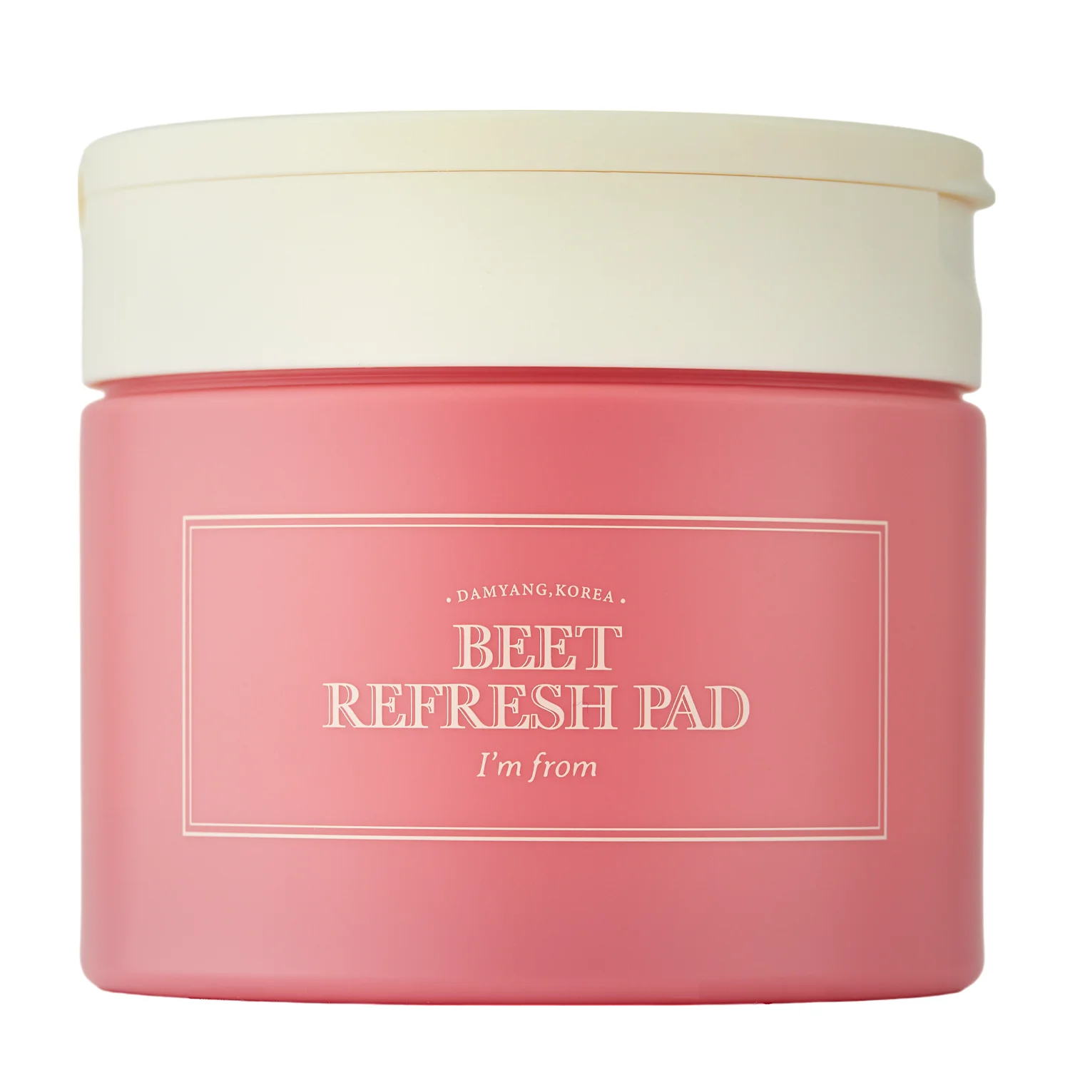 I'm From - Beet Refresh Pad - Feuchtigkeitsspendende Gesichtspads mit Rübenextrakt - 260ml