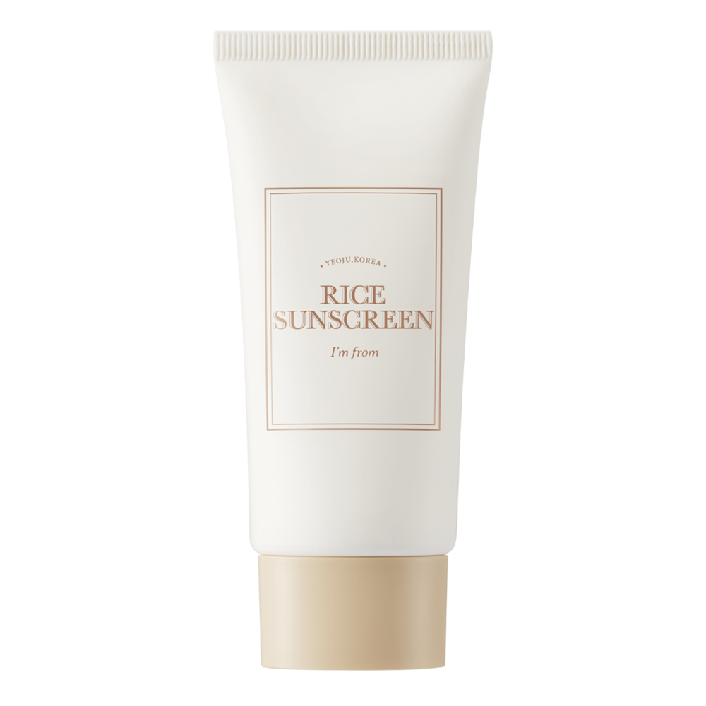 I'm From - Rice Sunscreen SPF50+ PA++++ - Feuchtigkeitsspendende Gesichtscreme mit Filter - 50ml