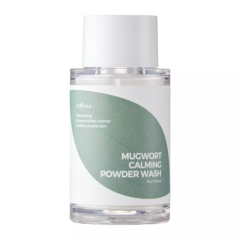 Isntree - Mugwort Calming Powder Wash - Beutel-Set mit Gesichtswaschpulver - 1g x 25 Stk.