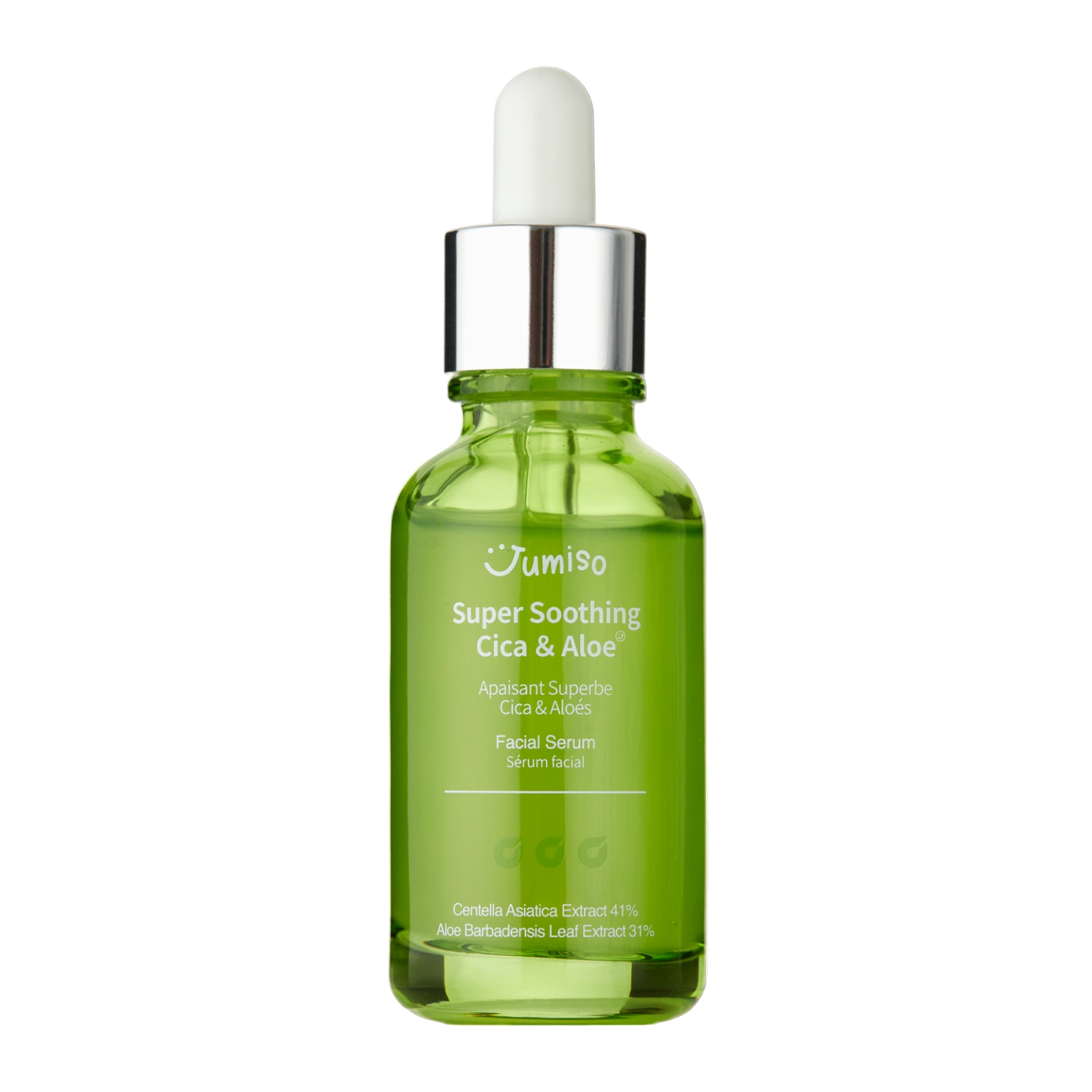 Jumiso - Super Soothing Cica & Aloe Facial Serum - Linderndes Gesichtsserum mit Centella und Aloe - 30ml