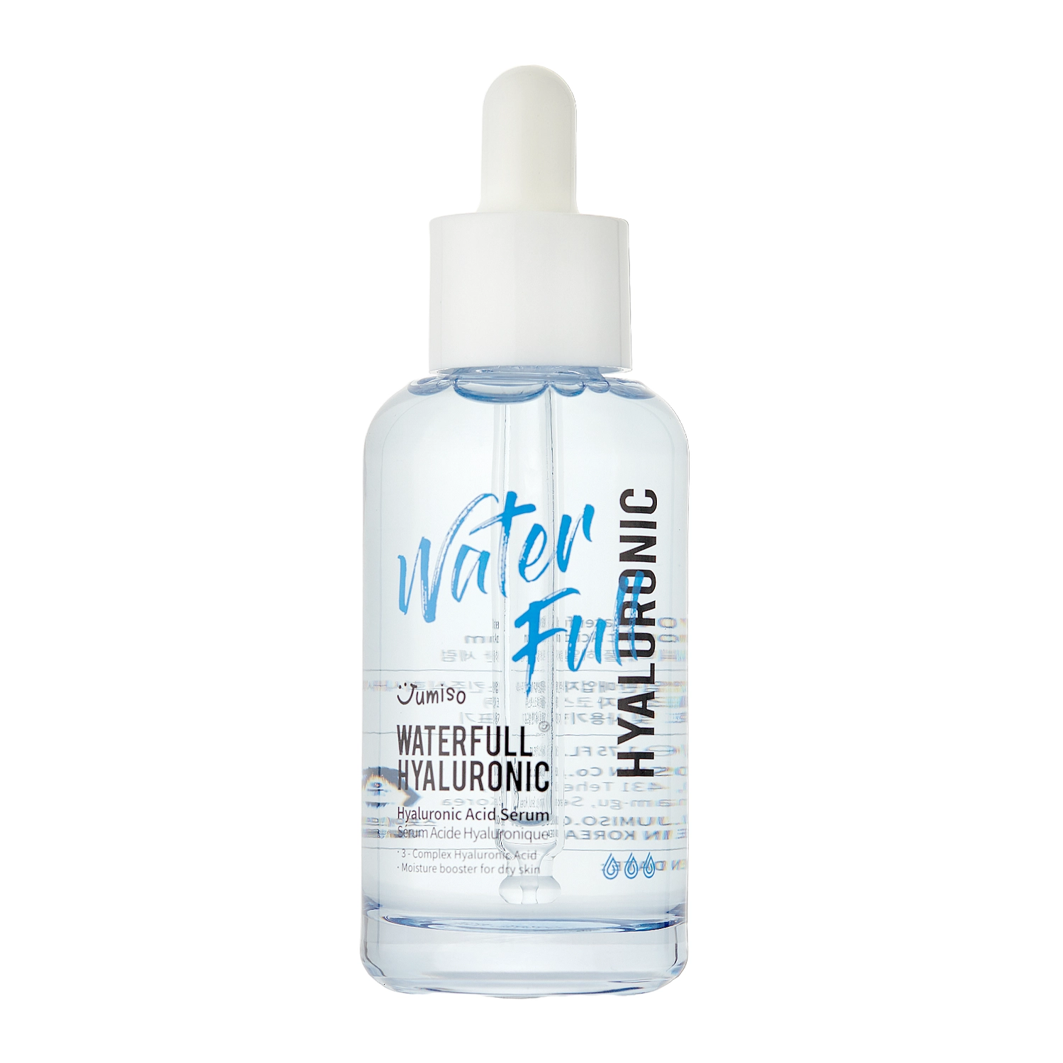 Jumiso - Waterfull Hyaluronic Acid Serum - Feuchtigkeitsspendendes Gesichtsserum mit Hyaluronsäure - 50ml