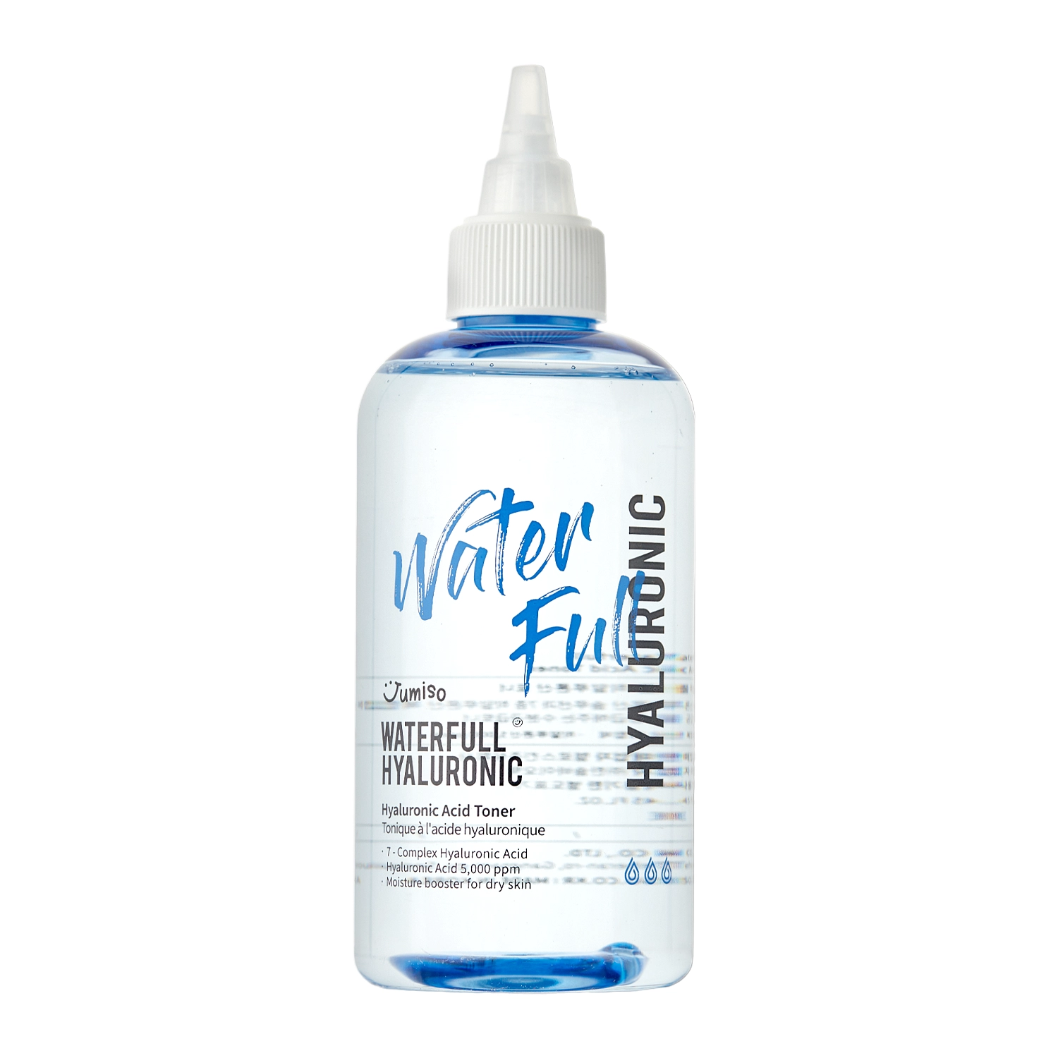 Jumiso - Waterfull Hyaluronic Toner - Feuchtigkeitsspendendes Gesichtswasser mit Hyaluronsäure - 250ml