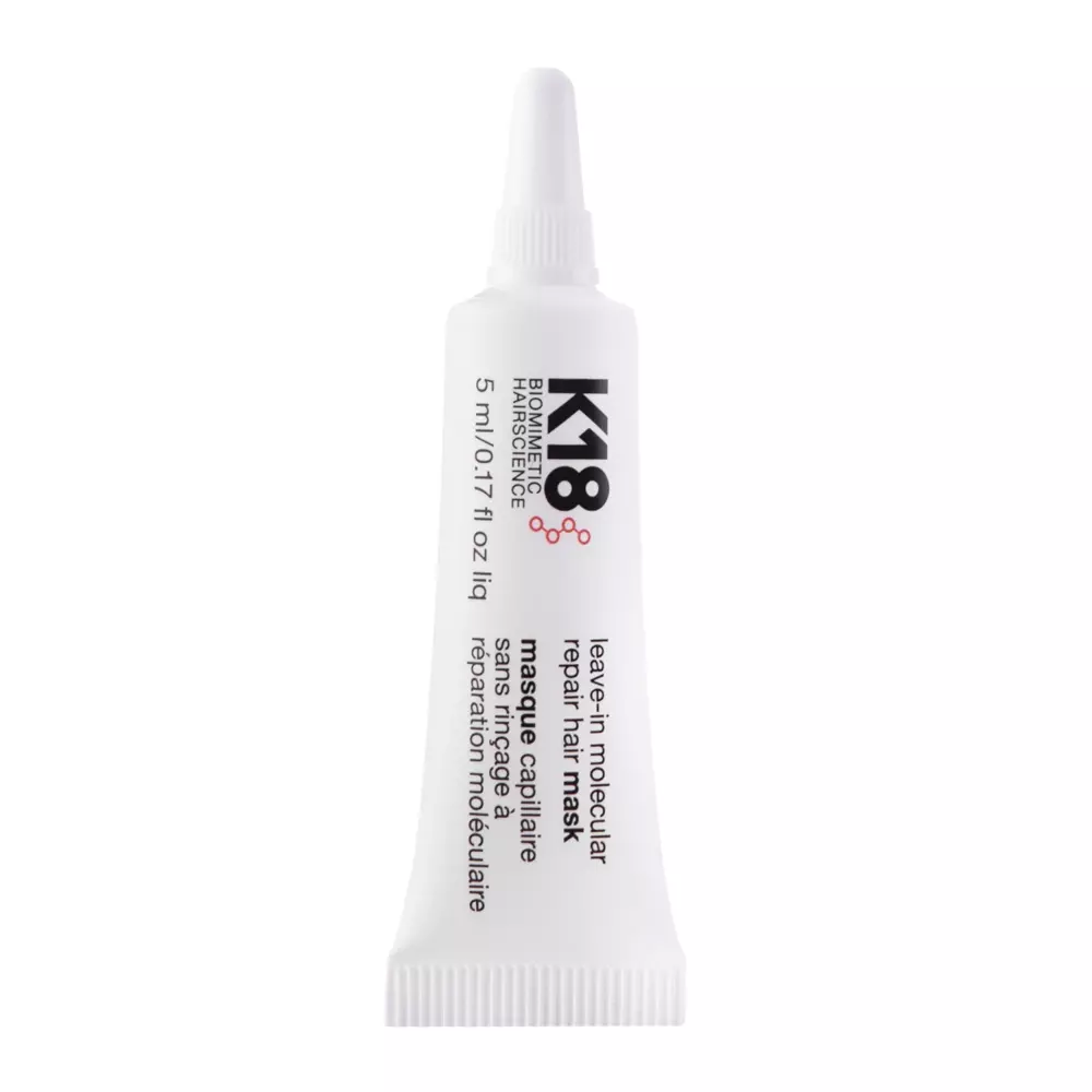 K18 - Leave-in Molecular Repair Hair Mask - Wiederaufbauende Leave-in Haarmaske - 5ml