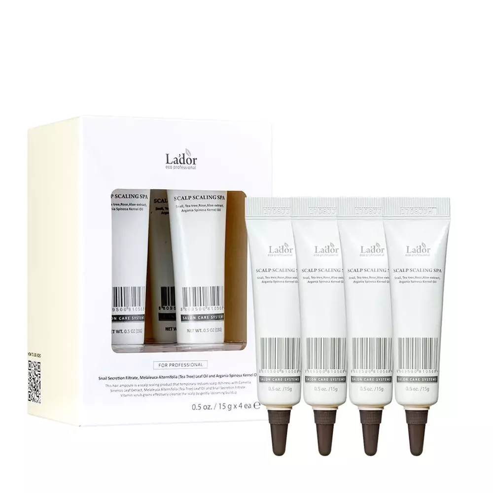 La'dor - Scalp Scaling Spa Ampulle - Kopfhaut-Peeling - 4x15g