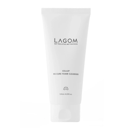 Lagom - Cellup pH Cure Foam Cleanser - Feuchtigkeitsspendender Gesichtsreinigungsschaum - 120ml