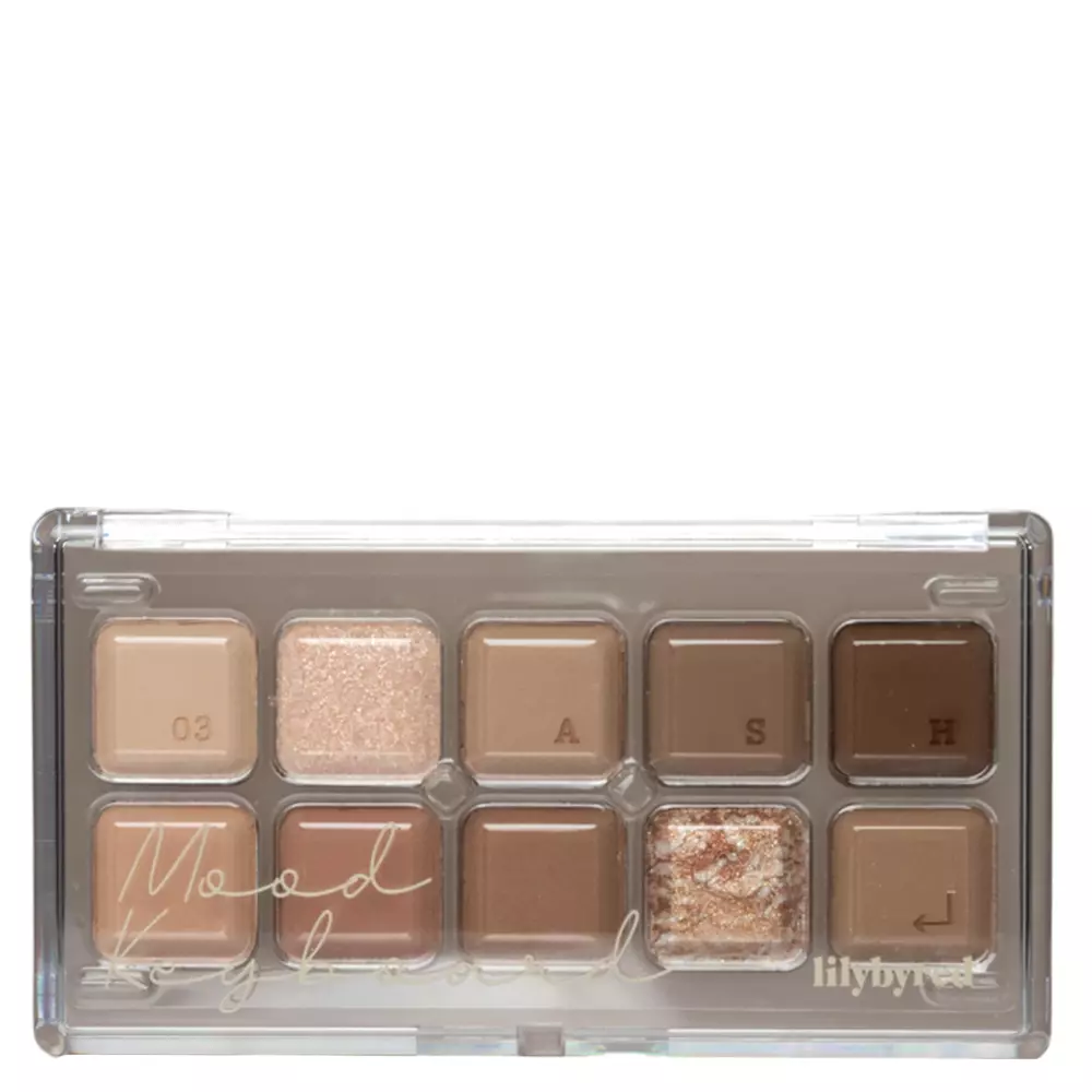 Lilybyred - Mood Keyboard - Lidschattenpalette - 03 Ash Beige - 10.5g