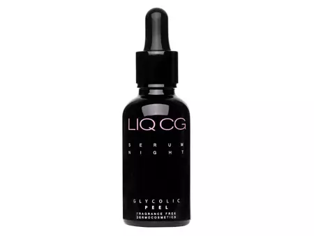 Liqpharm - LIQ CG Serum Night 7% Glycolic PEEL - Peeling- und Glättungs-Nachtserum- 30ml