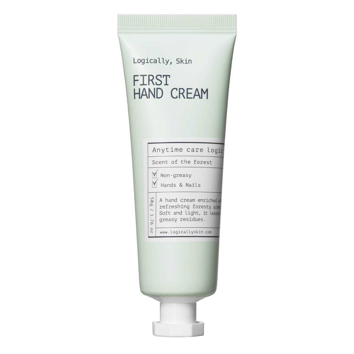 Logically, Skin - First Hand Cream - Feuchtigkeitsspendende Handcreme - 50g