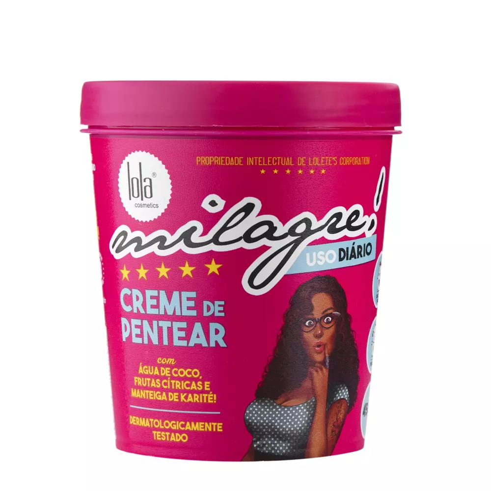 Lola Cosmetics - Milagre Creme - Combing Cream Hair Mask - Maske für trockenes und geschädigtes Haar - 450g