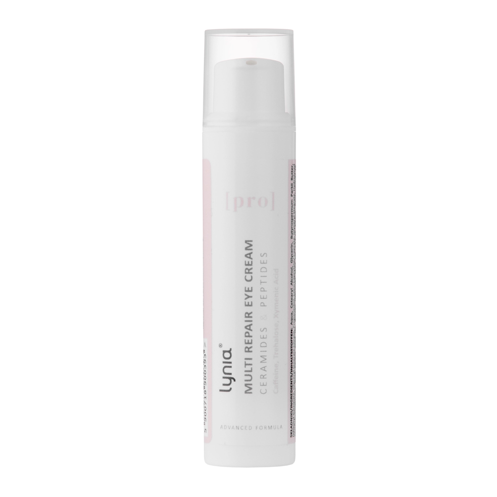 Lynia - Pro - Multi Repair Eye Cream  - Reichhaltige Augencreme mit Ceramiden, Peptiden und Koffein - 15ml