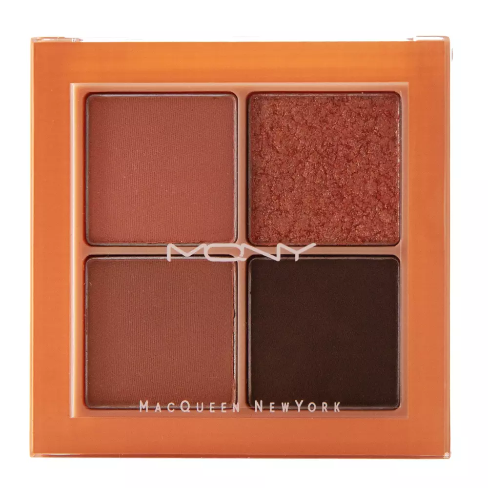 Macqueen - 1001 Tone On Tone Shadow Palette - Lidschattenpalette - Peach Coral - 7.5g 