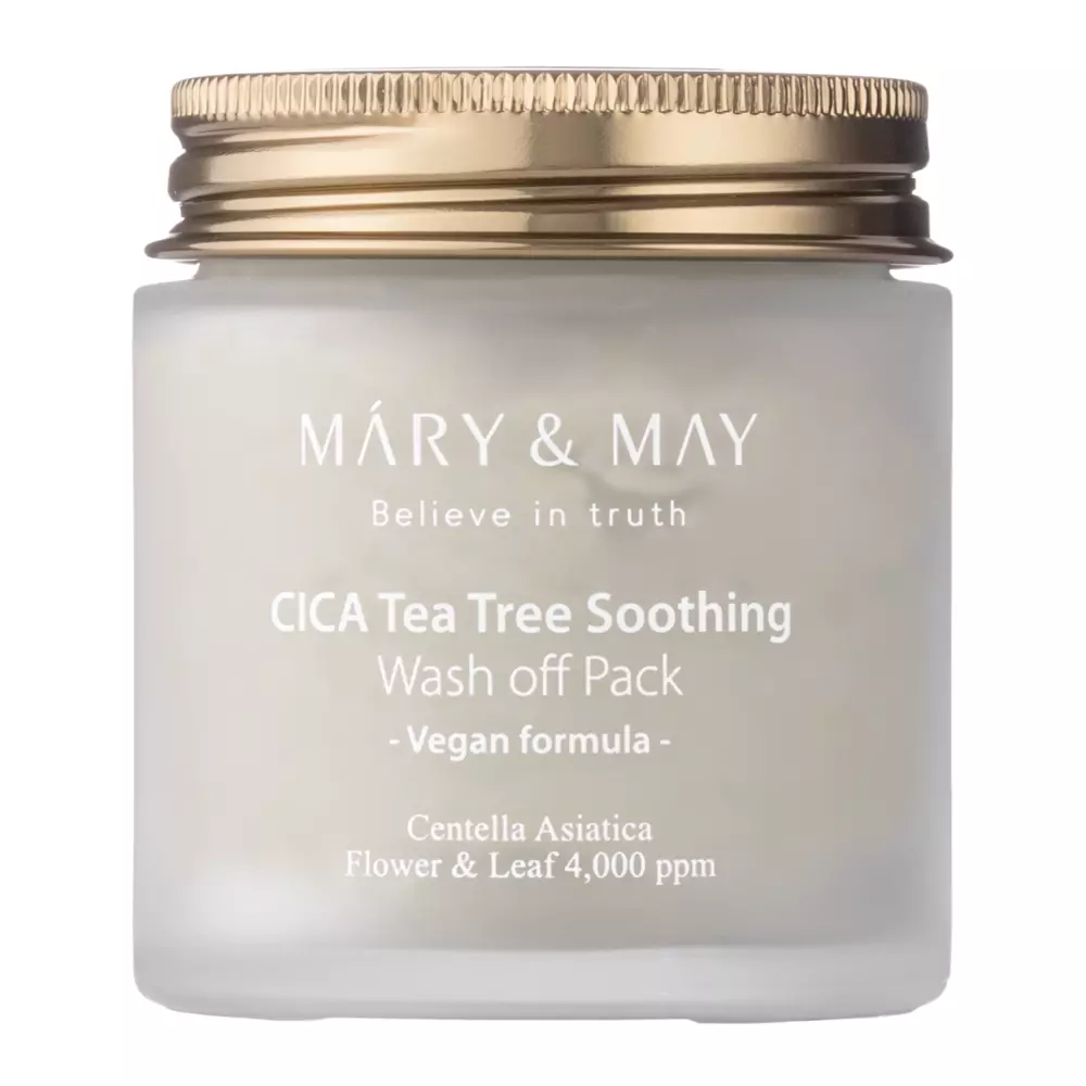 Mary&May - CICA Tea Tree Soothing Wash off Pack - Tonerdemaske - 125g