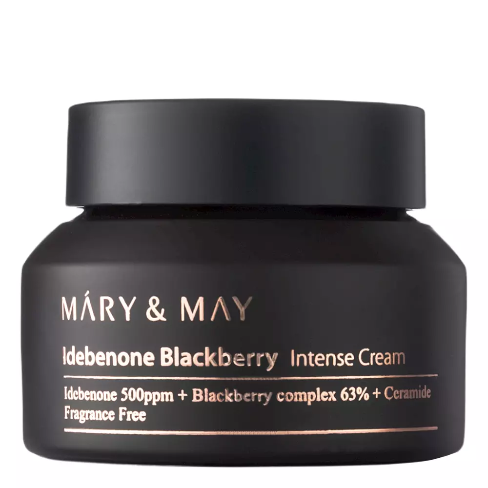 Mary&May - Idebenone Blackberry Intense Cream - Anti-Falten-Creme mit Idebenon - 70g