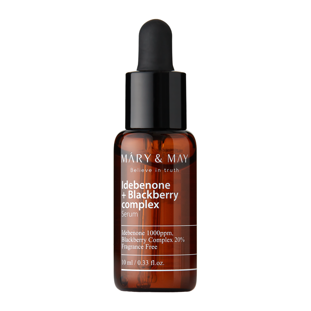 Mary&May - Idebenone and Blackberry Complex Serum - Anti-Aging Serum mit Idebenone - 10ml