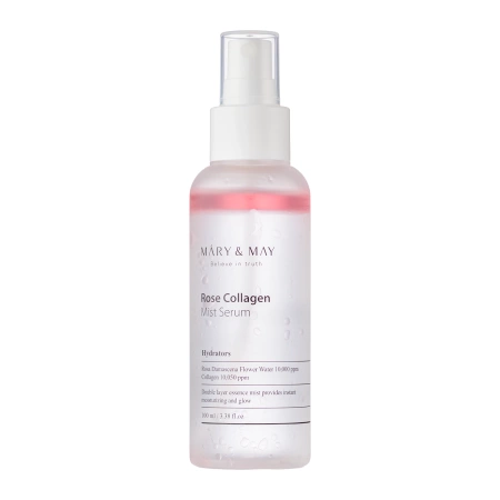 Mary&May - Rose Collagen Mist Serum - Zwei-Phasen-Nebel-Serum - 100ml