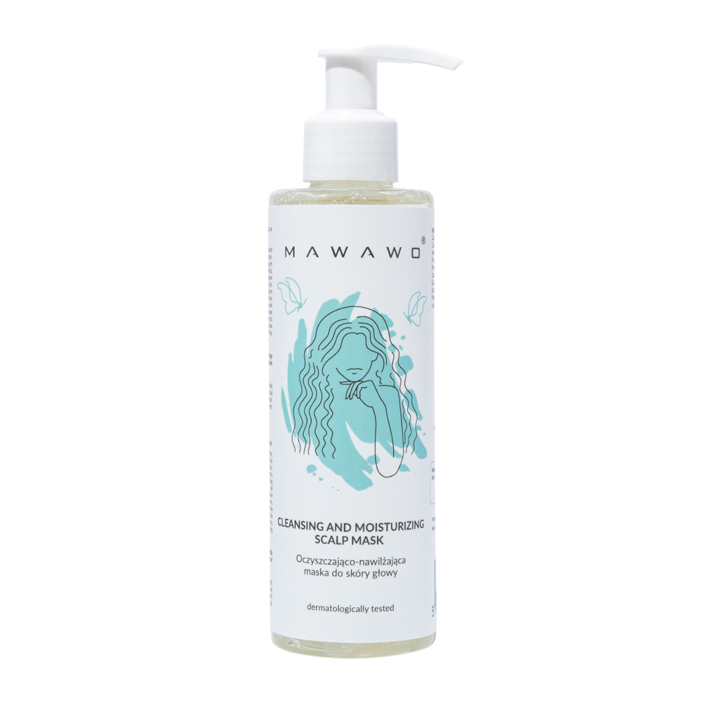 Mawawo - Cleaning and Moisturizing Scalp Mask - Reinigende und feuchtigkeitsspendende Kopfhautmaske - 200ml