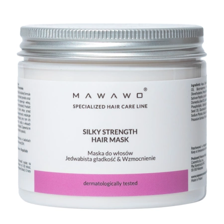 Mawawo - Silky Strength Hair Mask - Seidig glatte & stärkende Maske - 200ml