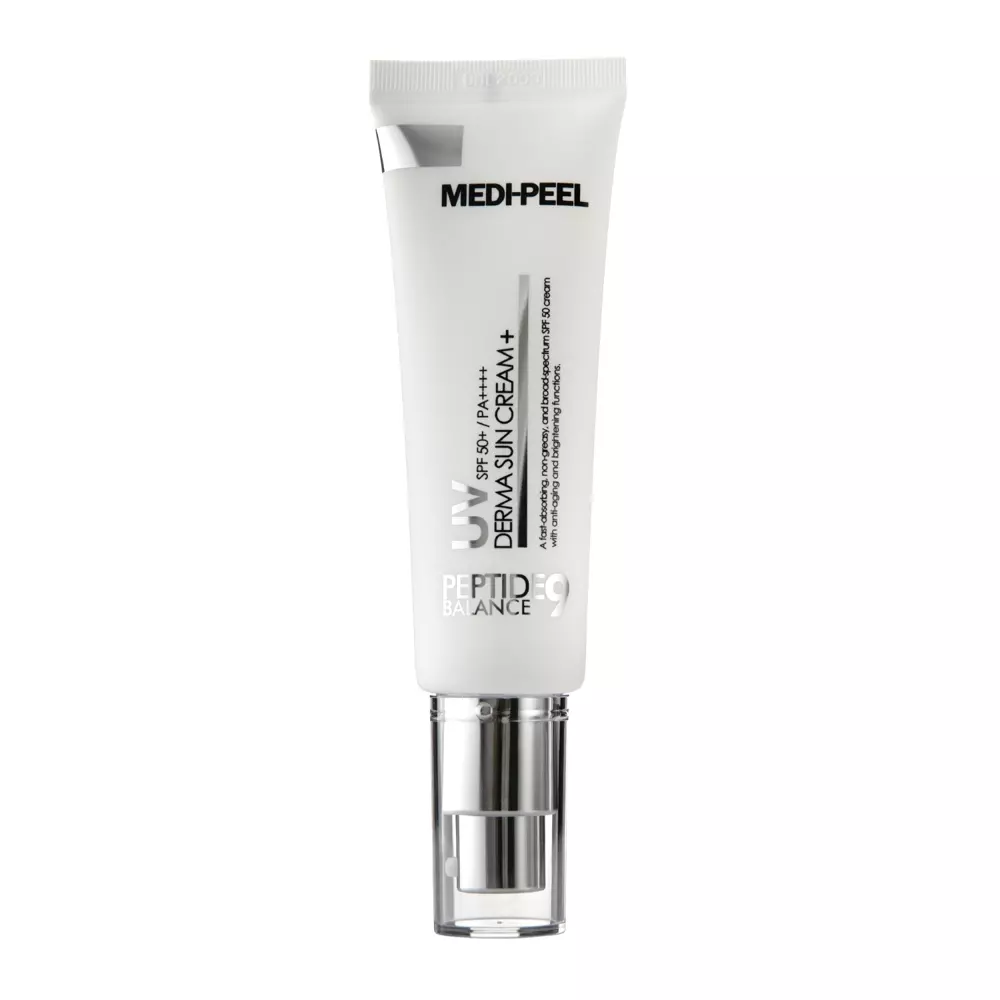 Medi-Peel - Peptide 9 UV Derma Sun Cream SPF50+ PA++++ - Feuchtigkeitsspendende Sonnencreme - 50ml