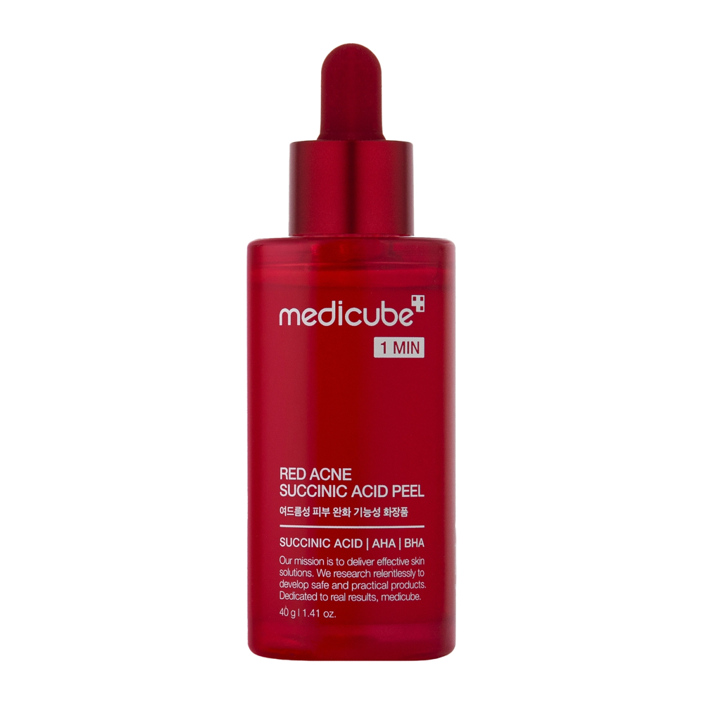 Medicube - Red Acne Succinic Acid Peel - Säure-Peeling für Unvollkommenheiten - 40g