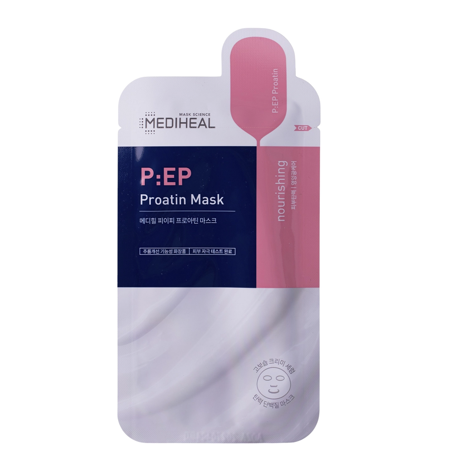 Mediheal - P:EP Proatin Mask - Straffende Gesichtsmaske in einem Tuch - 1Stk/25ml