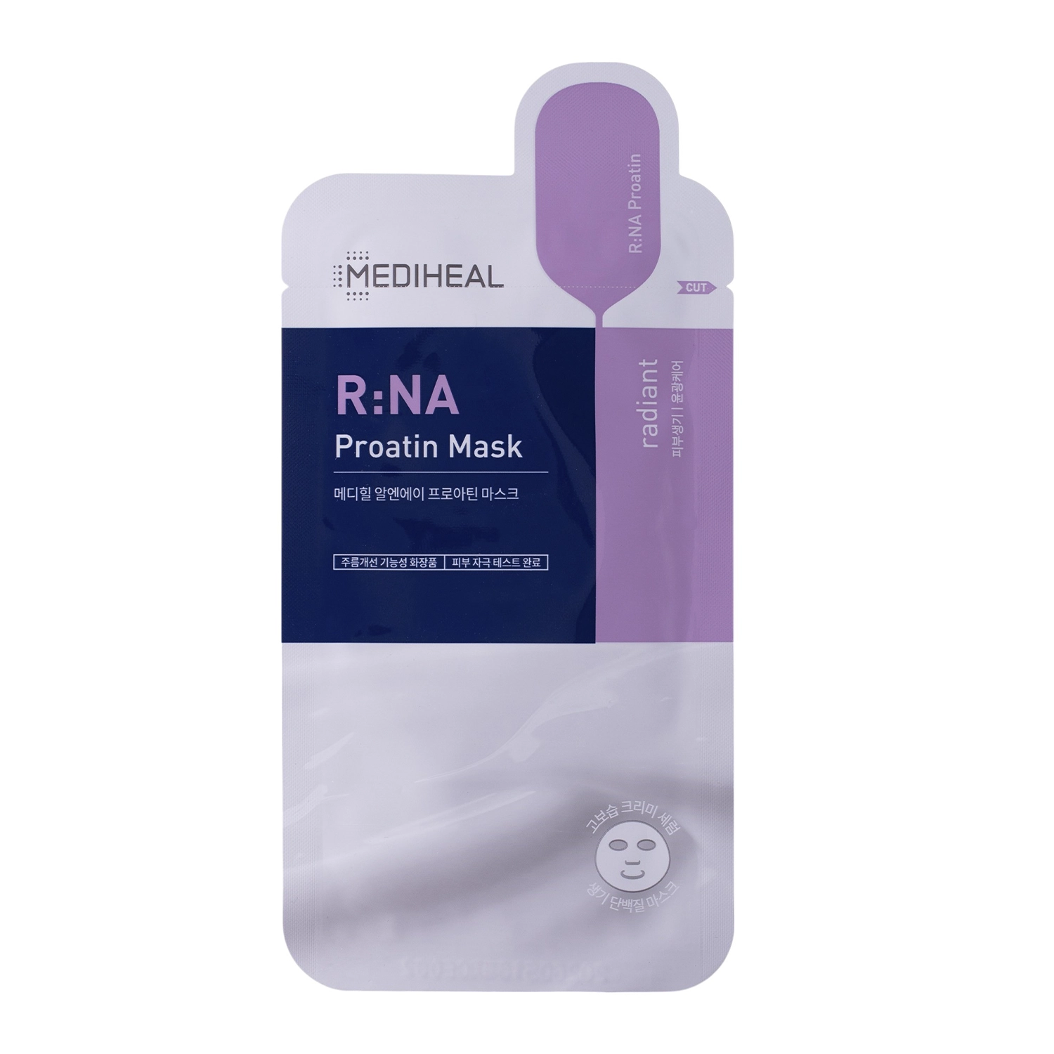 Mediheal - R:NA Proatin Mask - Aufhellende Tuchmaske - 25ml