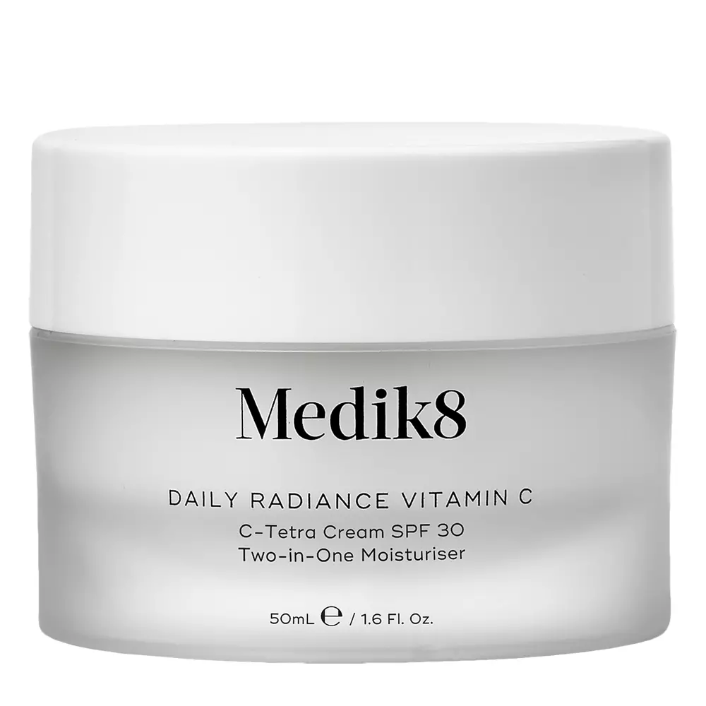 Medik8 - Daily Radiance Vitamin C - C-Tetra Cream SPF30 - Feuchtigkeitscreme mit Vitamin C und Sonnenschutz - 50ml