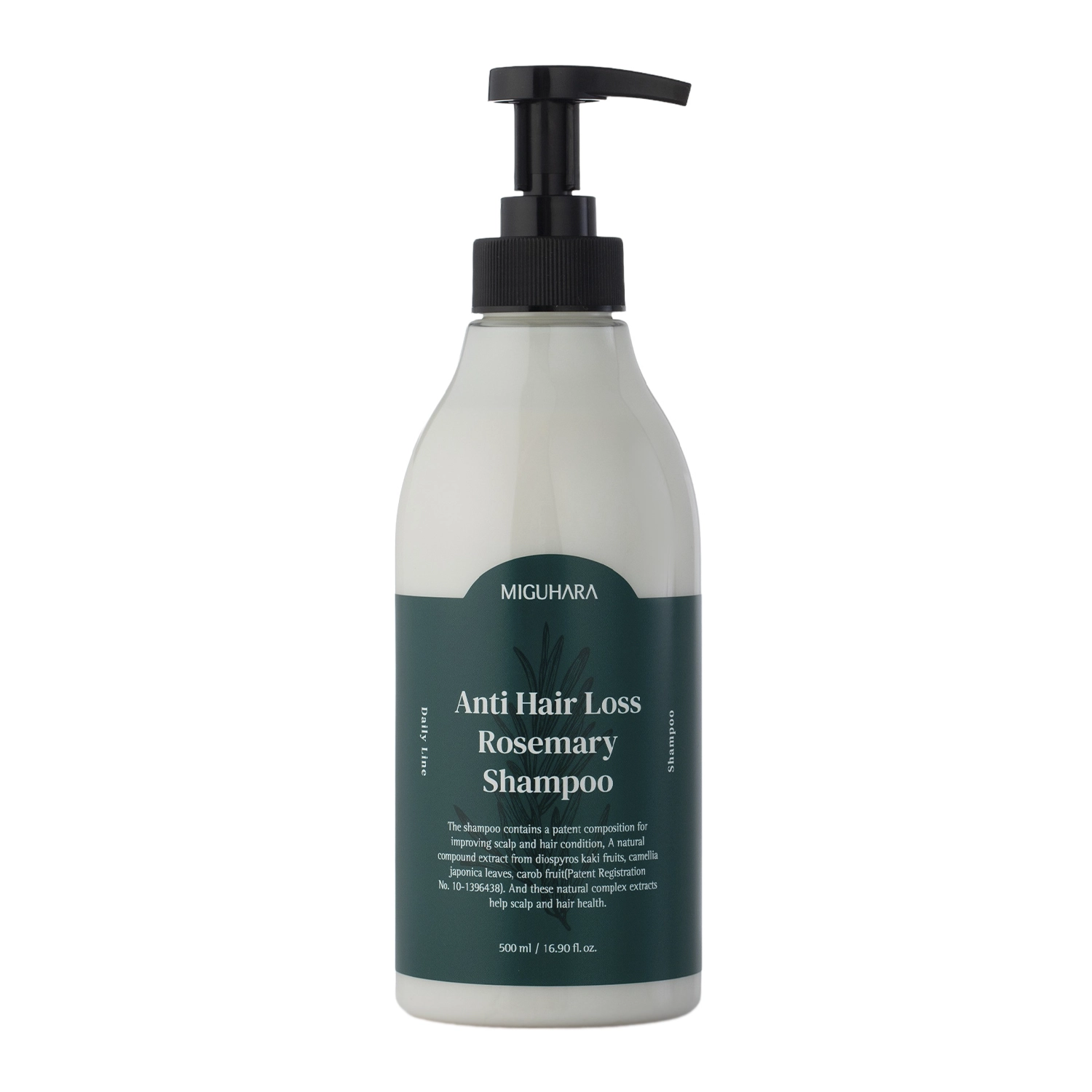 Miguhara - Anti Hairloss Rosemary Shampoo - Anti-Haarausfall Shampoo - 500ml