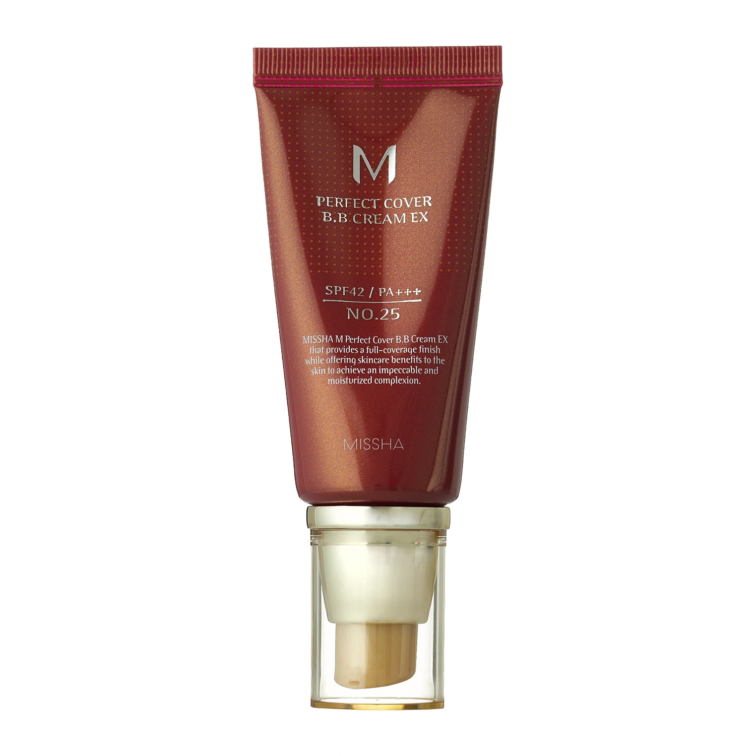 Missha - M Perfect Cover BB Cream SPF42/PA++ - Deckende BB-Creme - No.25 Warm Beige - 50ml