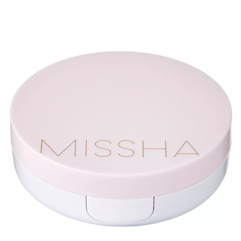 Missha - Magic Cushion Cover Lasting SPF50+/PA+++ - Kissen Foundation mit Filter - #21 Neutral Light Beige - 15g