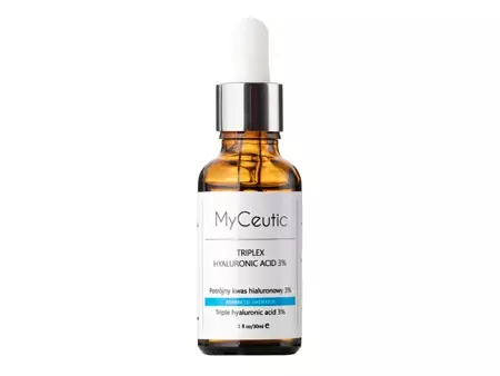 MyCeutic - Triplex Hyaluronsäure 3% - Intensives feuchtigkeitsspendendes Dreifach-Hyaluronsäure-Serum - 30ml