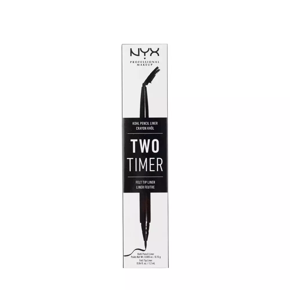 NYX Professional Makeup - Two Timer - Dual Ended Eyeliner - Doppelseitiger Eyeliner - 1,2g