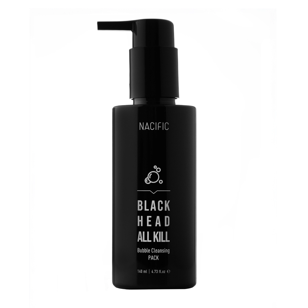 Nacific - Blackhead All Kill Bubble Cleansing Pack - Reinigende Maske gegen Mitesser - 140ml