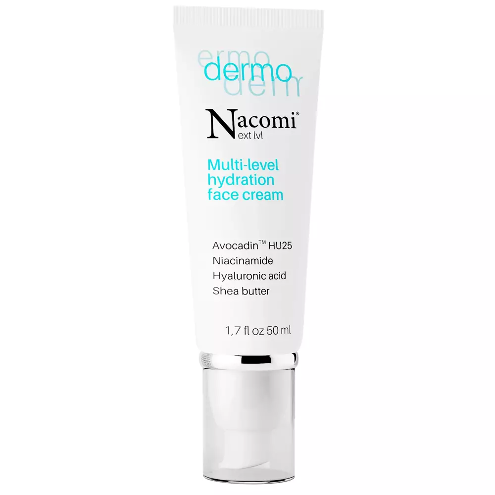 Nacomi - Dermo - Mehrschichtige Intensiv-feuchtigkeitsspendende Creme - 50ml