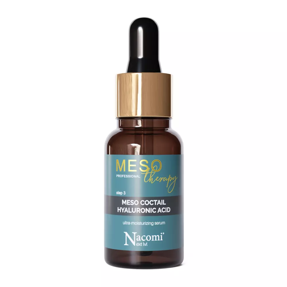 Nacomi - Meso Coctail Hyaluronic Acid - Ultra-feuchtigkeitsspendende Hyaluronsäure Cocktail - 15ml