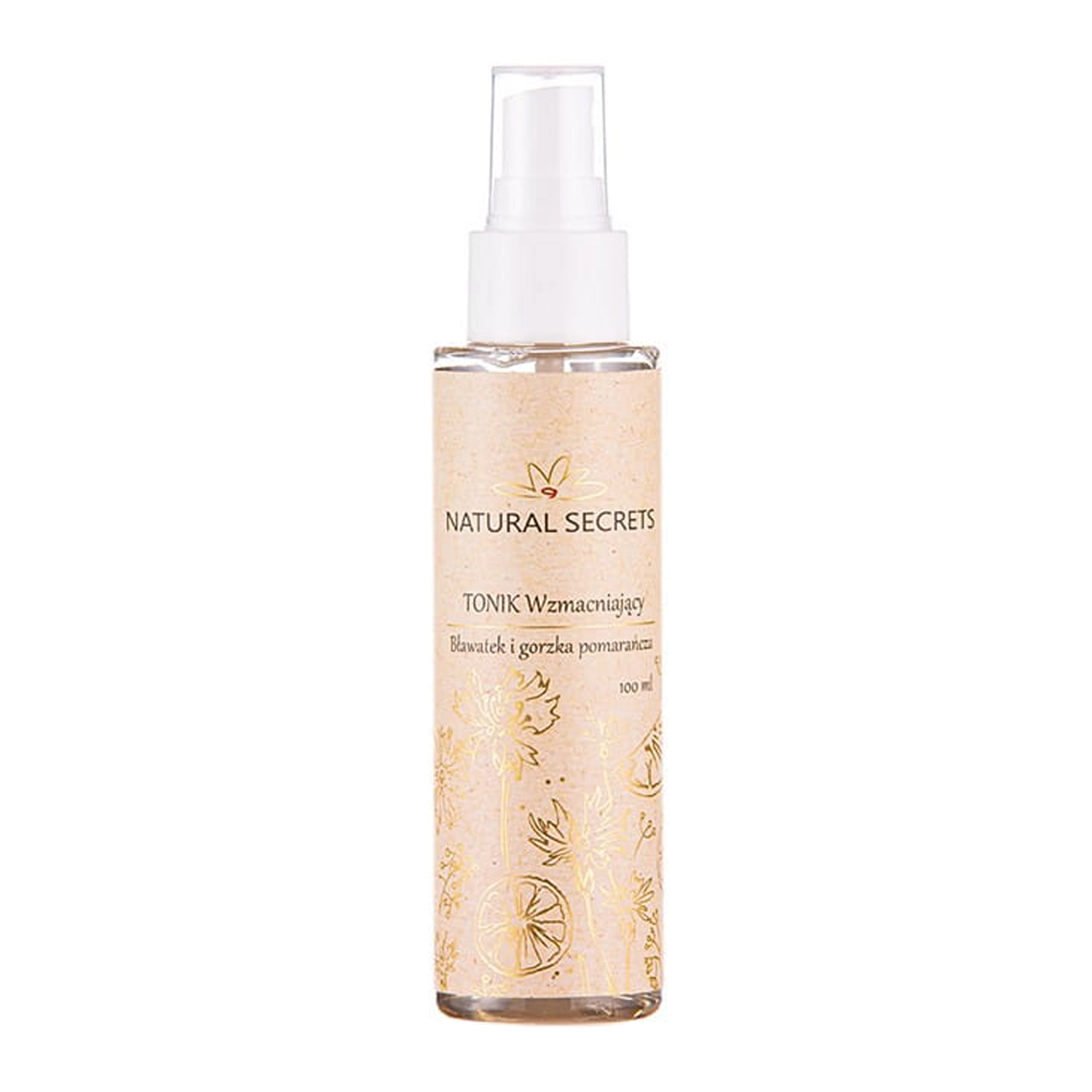 Natural Secrets - Stärkendes Gesichtswasser Kornblume und Bitterorange - 100ml