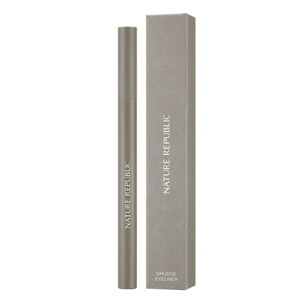 Nature Republic - Botanical Smudge Proof Eyeliner - Eyeliner-Stift - 01 Deep Black - 0.5g